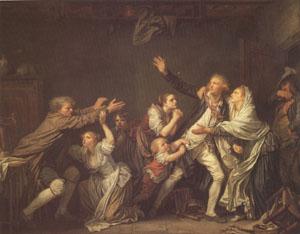 Jean Baptiste Greuze The Paternal Curse or and Ungrateful Son (mk05) France oil painting art